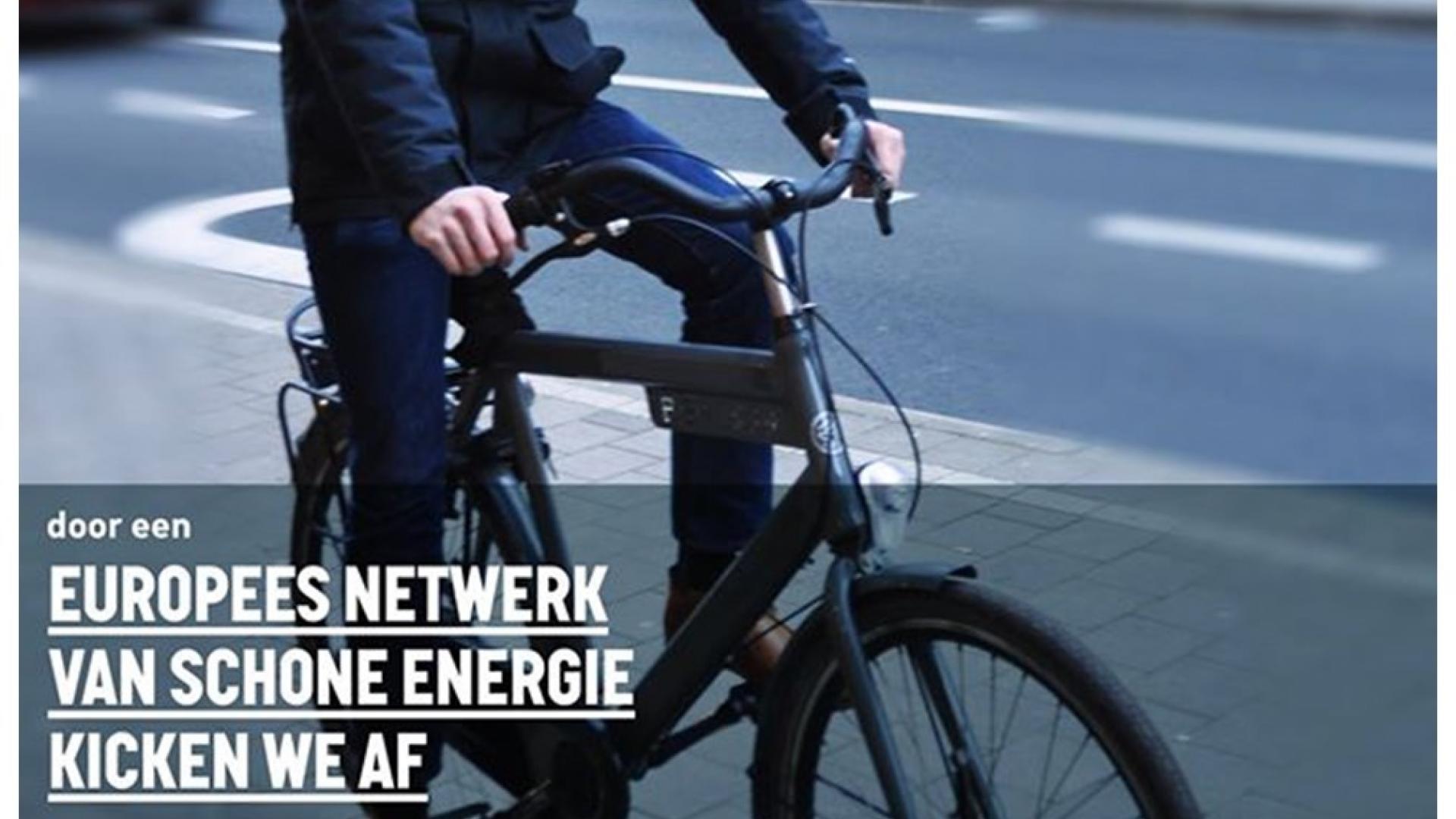 Ook Bas Eickhout fietst mee