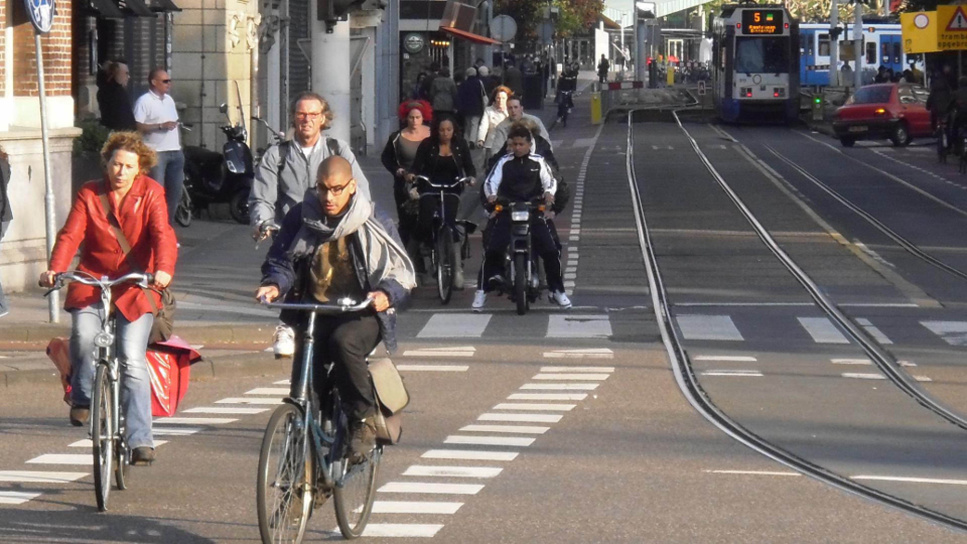Fietsen in Amsterdam